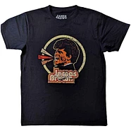 James Brown - Circle & Logo T-Shirt