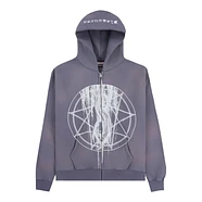 PLEASURES x Slipknot - Nonagram Zip Hoodie