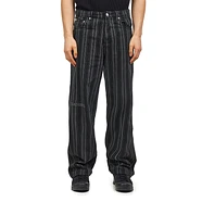 PLEASURES - Stripe Formula Baggy Pants