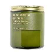 P.F. Candle Co. - Campfire (Green Vault) 7.2 oz Soy Candle