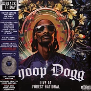 Snoop Dogg - Live At Forest National 2005 - Black Friday Record Store Day 2024 Greengrey Smoke Vinyl Edition