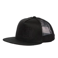 Black Star - Logo Embroidered Meshback Snapback Hat