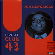 Jon Hendricks - Live At Club 43 Blue / Orange Ripple Effect Vinyl Edition