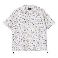 Pendleton - Open Collar Shirt Jacket SS Batik Floral