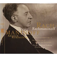 Sergei Vasilyevich Rachmaninoff - Arthur Rubinstein, Chicago Symphony Orchestra, Fritz Reiner - Piano Concerto No. 2 / Rhapsody On A Theme Of Paganini