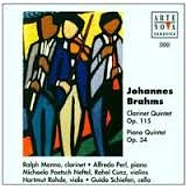 Johannes Brahms - Clarinet Quintet Op. 115 - Piano Quintet Op. 34