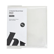 50x 7“ Premium Record Outer Sleeves - Außenhüllen (0,15mm / Made in Germany / CPP-Folie)