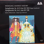 Wolfgang Amadeus Mozart, Igor Markevitch, Berliner Philharmoniker - Symphonie Nr. 38 D-Dur KV 504 - Symphonie Nr. 34 C-Dur KV 338