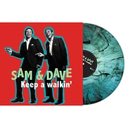 Sam And Dave - Keep A Walkin Turquoise Marble Vinyl Edition