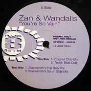 Zan & Wandalis - You're So Vain