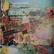 Iannis Xenakis / Krzysztof Penderecki, Buffalo Philharmonic Orchestra, Lukas Foss - Akrata, Pithoprakta / Capriccio For Violin & Orchestra, De Natura Sonoris