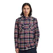 Aries - Western Heavy Plaid LS Shirt