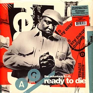 The Notorious B.I.G. - Ready To Die 30th Anniversary Alternate Cover Blue & Orange Vinyl Edition