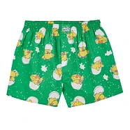 Lousy Livin Boxershorts Mit Brokkoli-Print – Aus Bio-Baumwolle, Weiches Carbon Finish, Elastischer Bund
