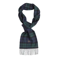 Fred Perry - Lambswool Tartan Scarf (Made in England)