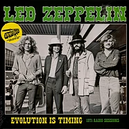 Led Zeppelin - Evolution Is Timing 1969 Radio Sessions Blue Vinyl