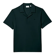 Lacoste - Textured Jersey Open Neck Polo