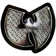 Wu-Tang Clan - Steel Logo Sticker