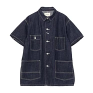 BEAMS BOY - Denim Coverall Short Sleeve