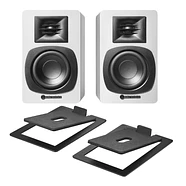Audio-Technica - AT-ST3 + AT-SP3X (White) (HHV Bundle)
