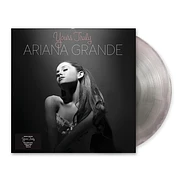 Ariana Grande - Yours Truly HHV GSA Exclusive Pink & Grey Swirl Vinyl Edition