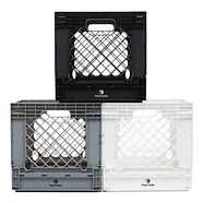 Vinyl Crate - 12" Vinyl Crate Detroit Edition: Black - Grey - White