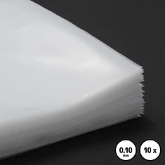 10x 12" Record Outer Sleeves - Außenhüllen (0,10mm / Doppel LP Gatefold Schutzhüllen / Made in Germany)