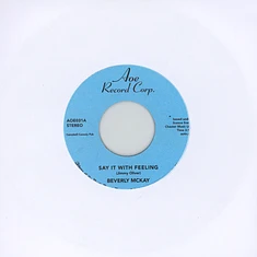Beverly Mckay - Say It With Feeling