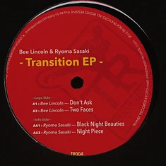 Bee Lincoln & Ryoma Sasaki - Transition EP