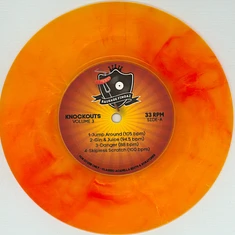 DJ Sausage Fingaz - Knockouts Colume 3 Orange Marbled Vinyl Edition