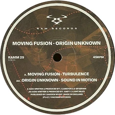 Moving Fusion / Origin Unknown - Turbulence / Sound In Motion