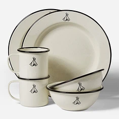 Pendleton - Camp Enamelware Dishes Set