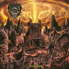 Cemetery Filth - Dominion Orange / Green Swirl Vinyl Edition