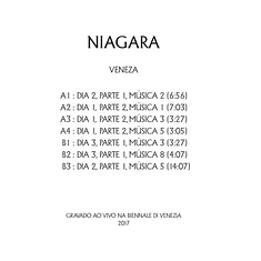 Niagara - Veneza White Vinyl Edition