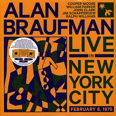 Alan Braufman - Live In New York City, February 8, 1975