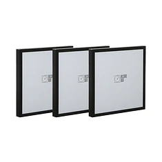 Vinyl Home - 7" Vinyl Frame Set (3 Stück) Aluminium
