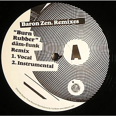 Baron Zen - Burn Rubber (Dam Funk Remix)