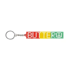 Butter Goods - Beaded Keychain