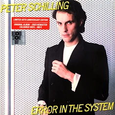 Peter Schilling - Error In The System Record Store Day 2023 Yellow Vinyl Edition