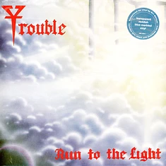 Trouble - Run To The Light Transparent Reddish Blue marbled Vinyl Edition