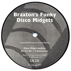 Braxton Holmes - Braxton's Funky Disco Midgets