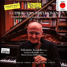 Salvatore Accardo / Stefania Redaelli - Sonatas For Violin & Piano, No.2, 3 Transparent Vinyl Edition