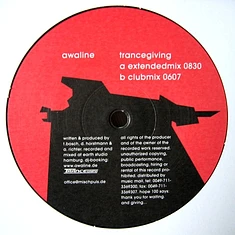 DJ Awaline - Trancegiving