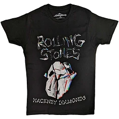 The Rolling Stones - Hackney Diamonds Faded Logo T-Shirt