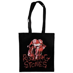 The Rolling Stones - Hackney Diamonds Cracked Glass Tongue Tote Bag