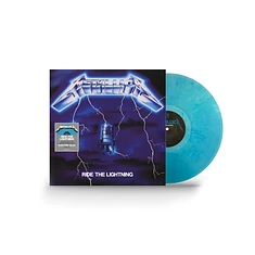 Metallica - Ride The Lightning Remaster 2016 Clear Blue Vinyl Edition