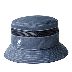 Kangol - Distressed Cotton Mesh Bucket