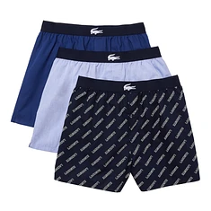 Lacoste - 3 Packs Woven Boxer