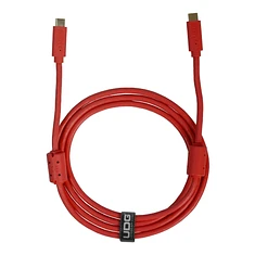 UDG - Ultimate Audio Cable USB 3.2 C-C Red Straight 1,5m