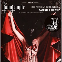 Twin Temple - Twin Temple (Bring You Their Signature Sound.... Satanic Doo-Wop) Coloured Vinyl Edition Damaged Cover